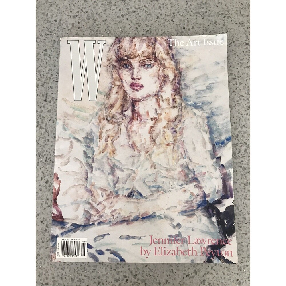 W Magazine The Art Issue Volume 6 2025 Jennifer Lawrence ANALOG MEDIA